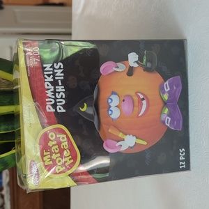 Mr. Potato Head pumpkin push ins